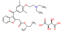 Budiodarone tartrate 478941-93-4